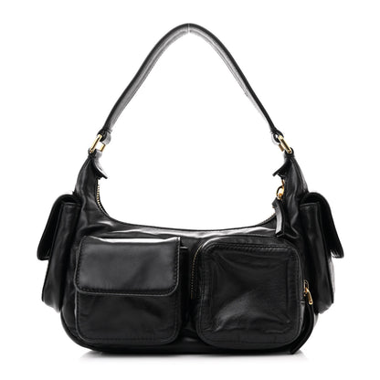 Miu Miu Nappa Multi Pocket Hobo Black 1 of 10