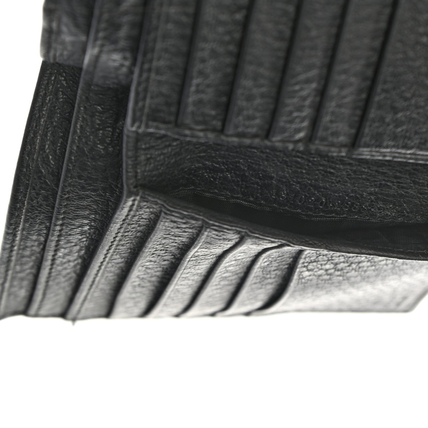 Gucci Pebbled Calfskin Web French Flap Wallet Black 7 of 7