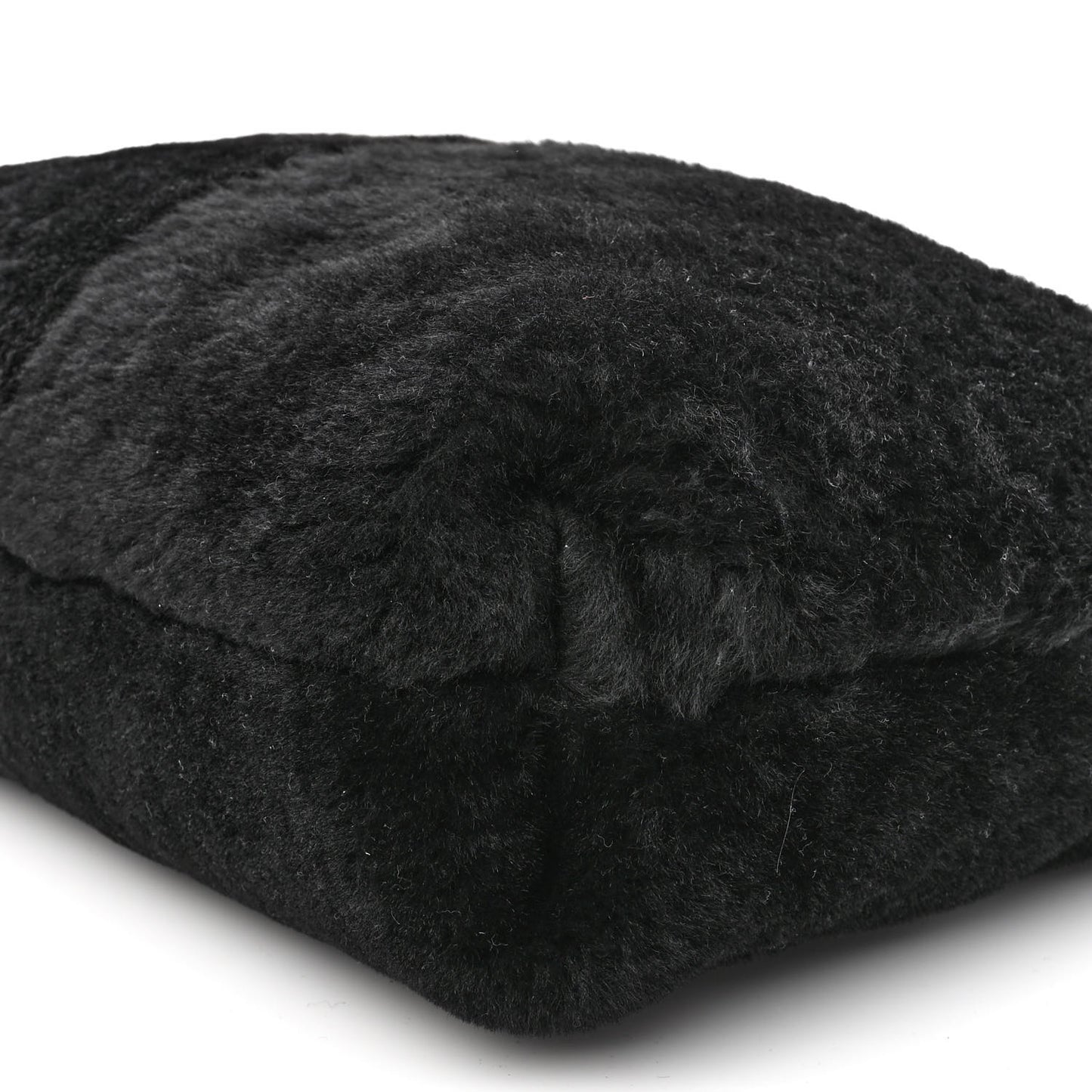 Shearling Reversible Tote Black