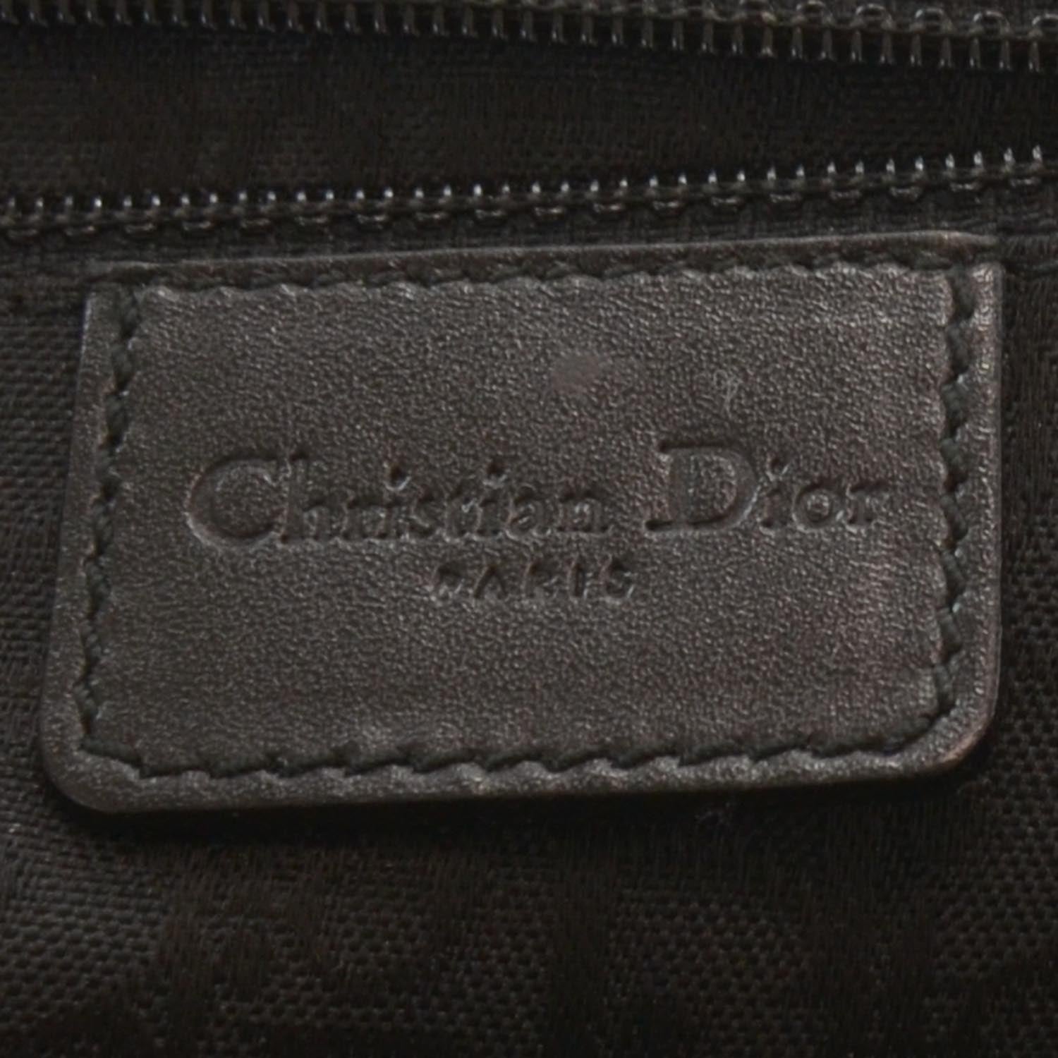 Christian Dior Leather Street Chic Handbag Black 5 of 7