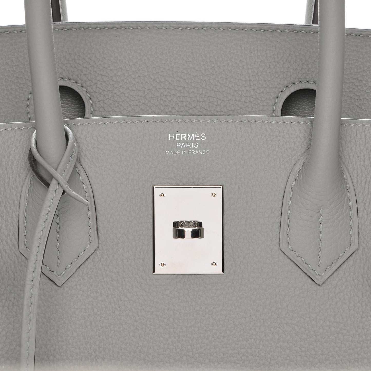 Togo Birkin 30 Gris Mouette