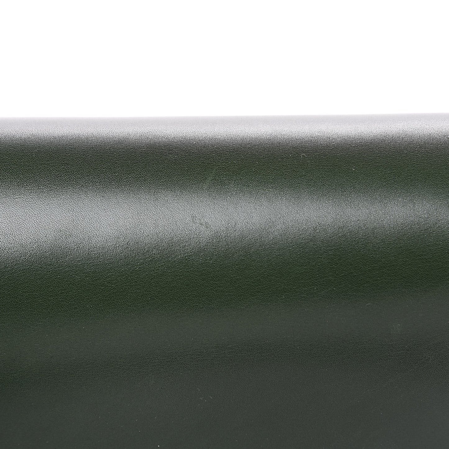 Box Calfskin Medium Classic Box Flap Bag Dark Green