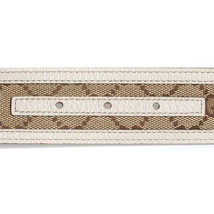 Gucci Monogram Interlocking G Belt 85 34 Off White 5 of 6