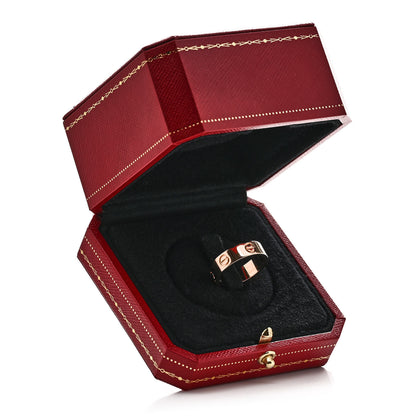 Cartier 18K Pink Gold 5.5mm LOVE Ring 54 6.75 5 of 5