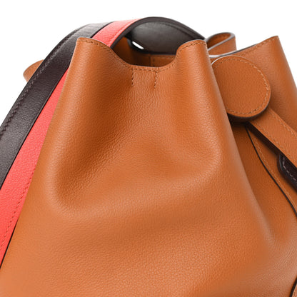 Hermes Evercolor Swift Sac Licol 17 Toffee Havane Capucine 7 of 9