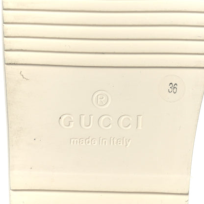 Gucci Rubber Mini Double G Womens Isla Dad Sandals 38 Dusty White 8 of 8