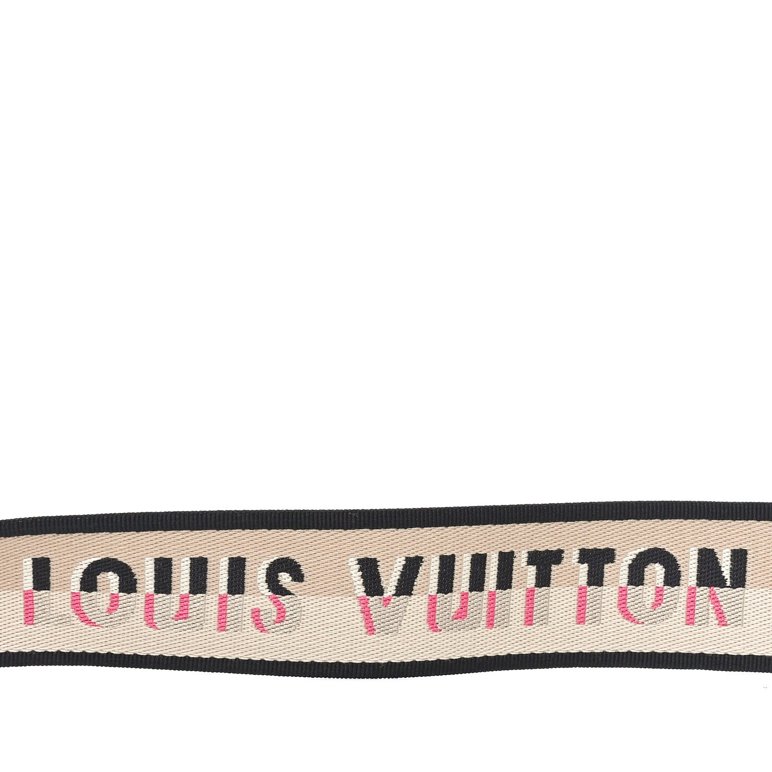 Louis Vuitton Jacquard Speedy Bandouliere 20 Shoulder Strap Black 3 of 4