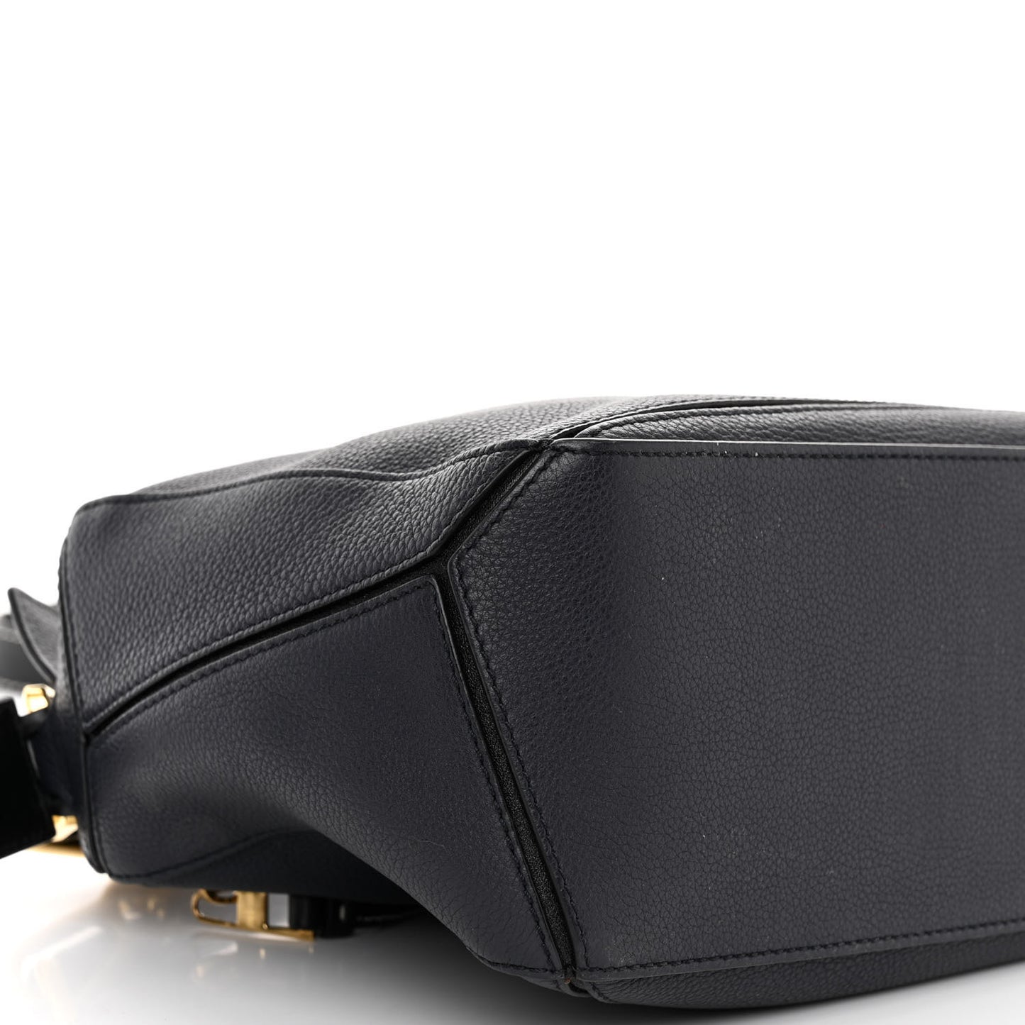 Calfskin Small Puzzle Bag Marine