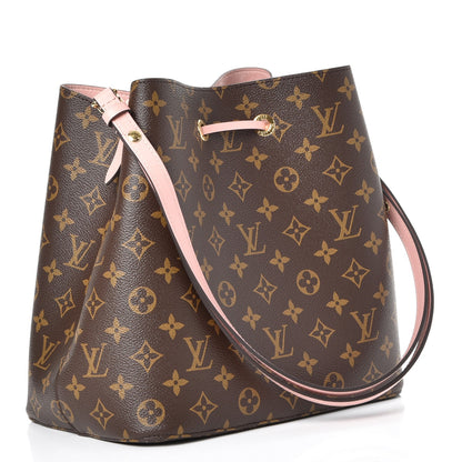 Louis Vuitton Monogram Neonoe MM Rose Poudre 3 of 8