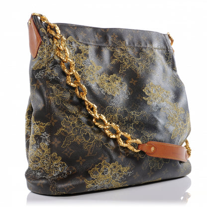 Louis Vuitton Monogram Dentelle Fersen Gold 3 of 8