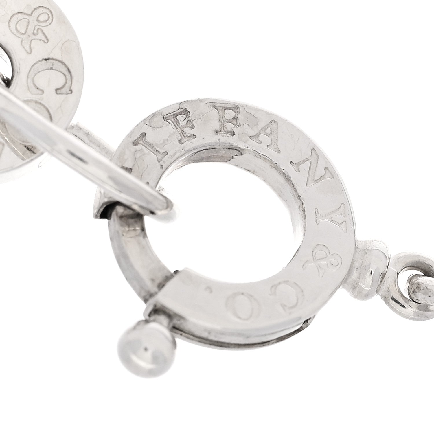 Tiffany Sterling Silver 1837 Circle Bracelet 4 of 4