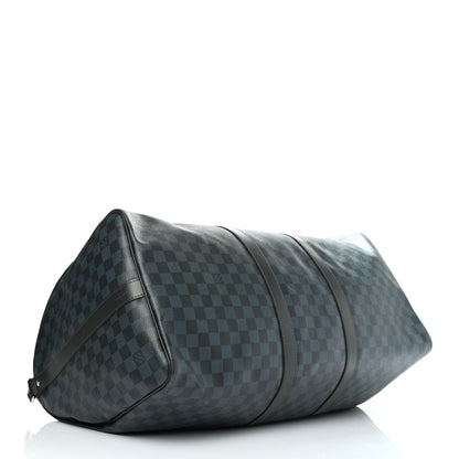 Louis Vuitton Damier Cobalt Keepall Bandouliere 55 3 of 5