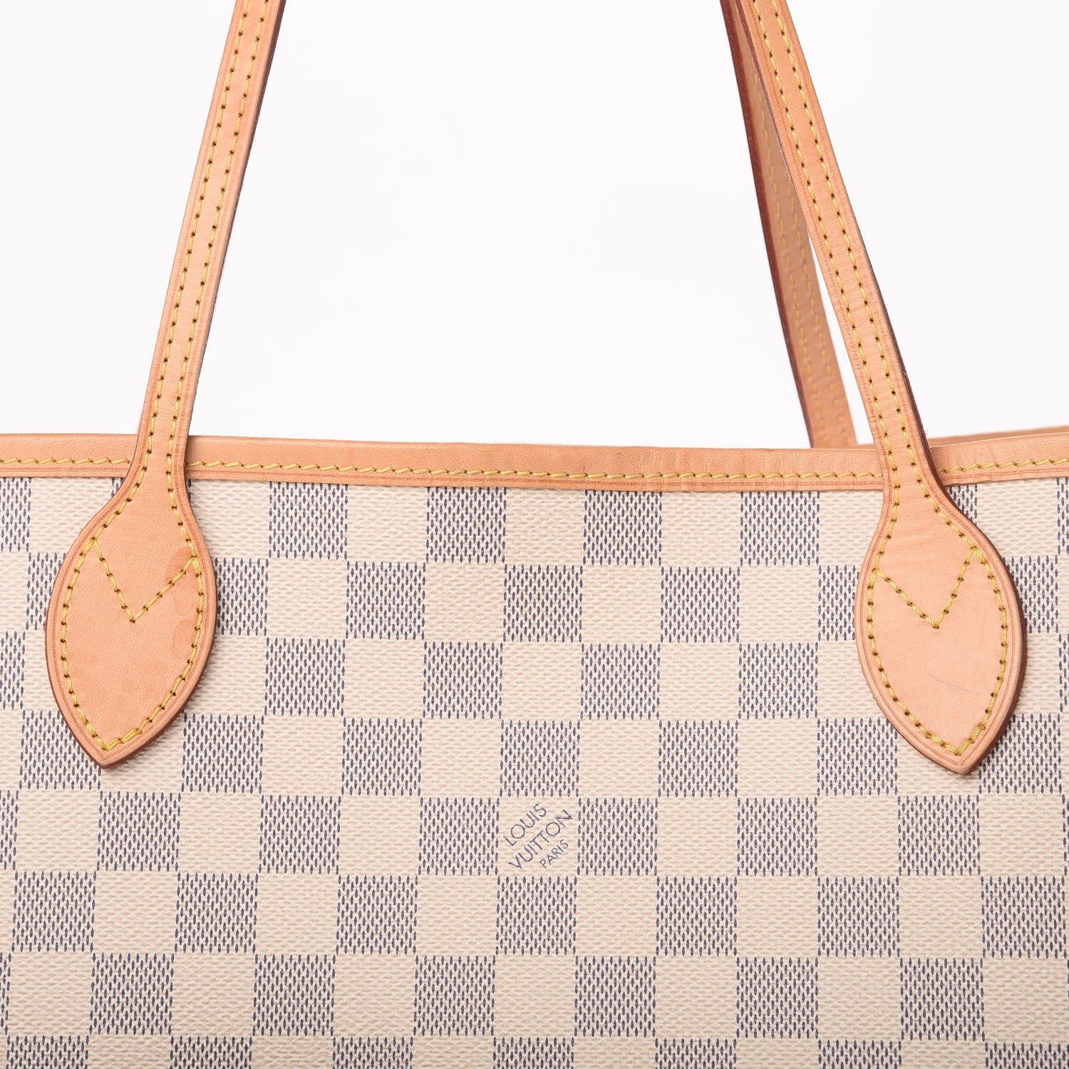 Louis Vuitton Damier Azur Neo Neverfull MM Rose Ballerine 11 of 11