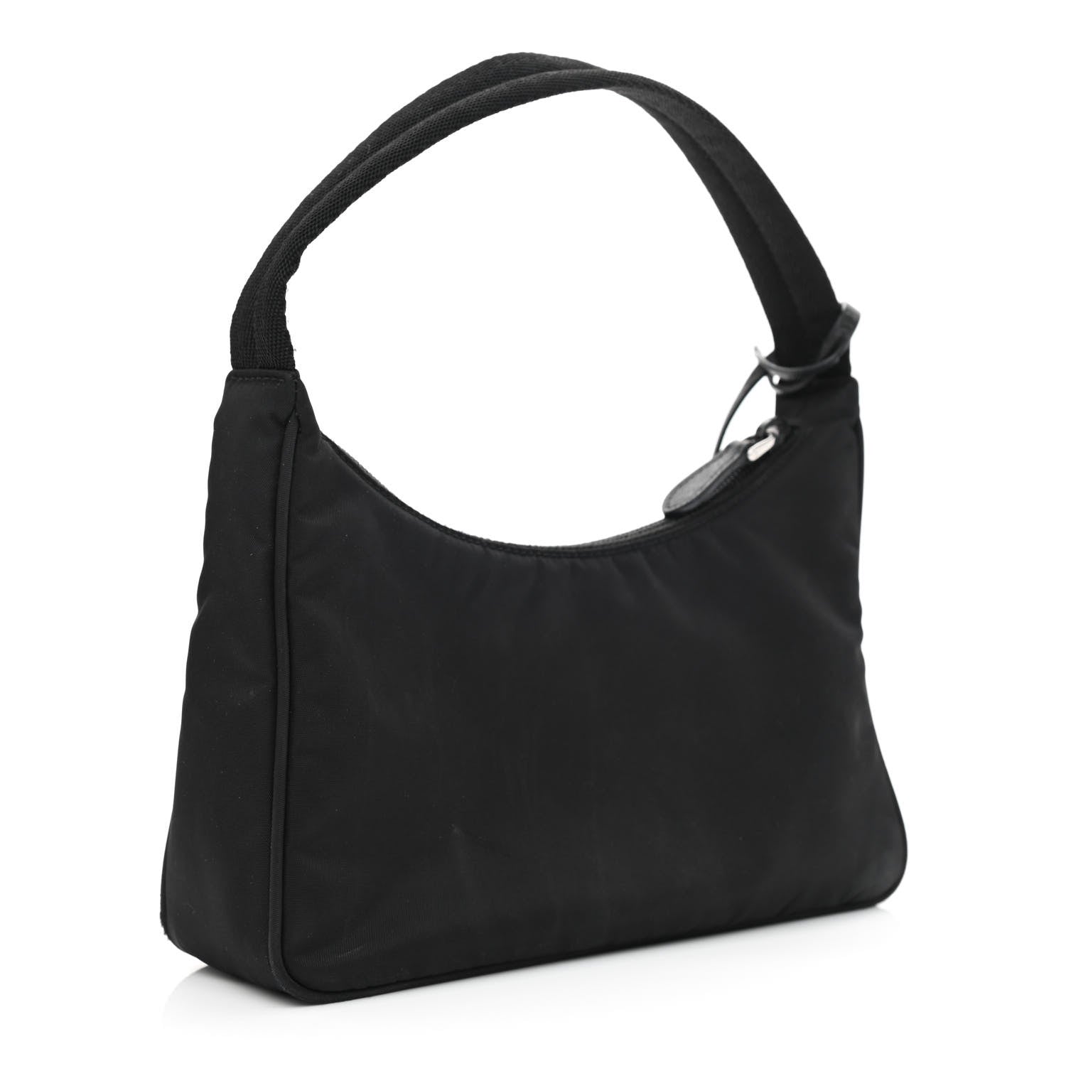 Prada Tessuto Nylon Mini Re-Edition 2000 Bag Black 3 of 11