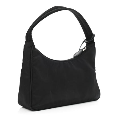 Prada Tessuto Nylon Mini Re-Edition 2000 Bag Black 3 of 11