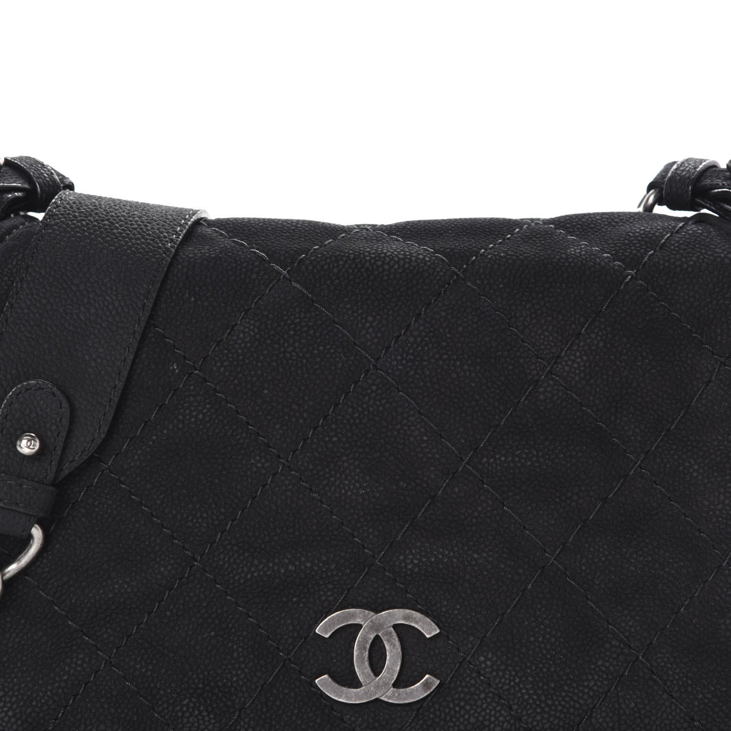 Chanel Iridescent Caviar Large Flap Black 10 of 10