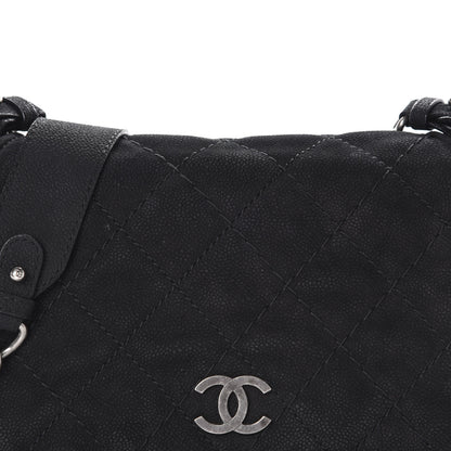 Chanel Iridescent Caviar Large Flap Black 10 of 10