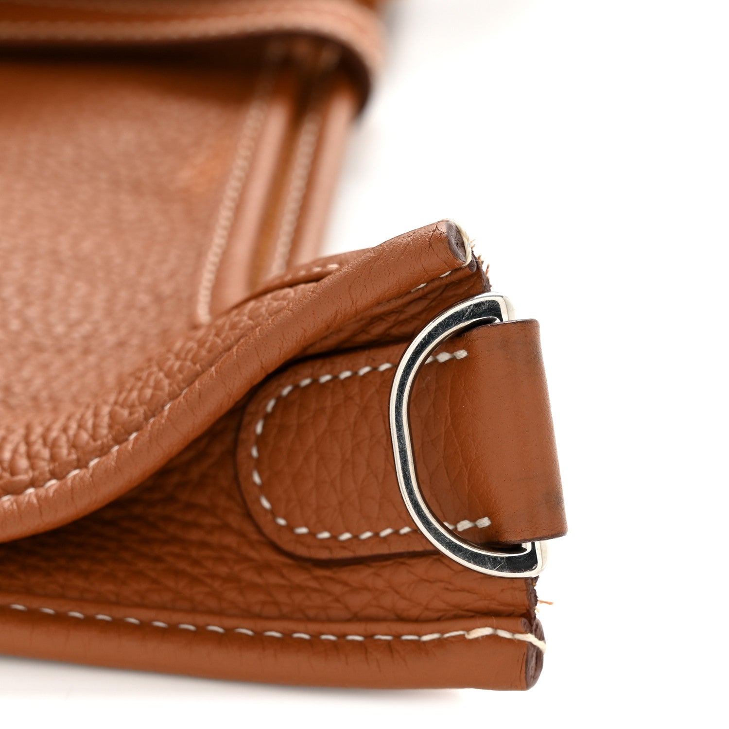 Hermes Taurillon Clemence EVELYNE III PM Gold 11 of 12