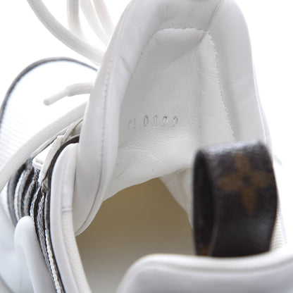 Louis Vuitton Patent Monogram LV Archlight Sneakers 39 White 7 of 11