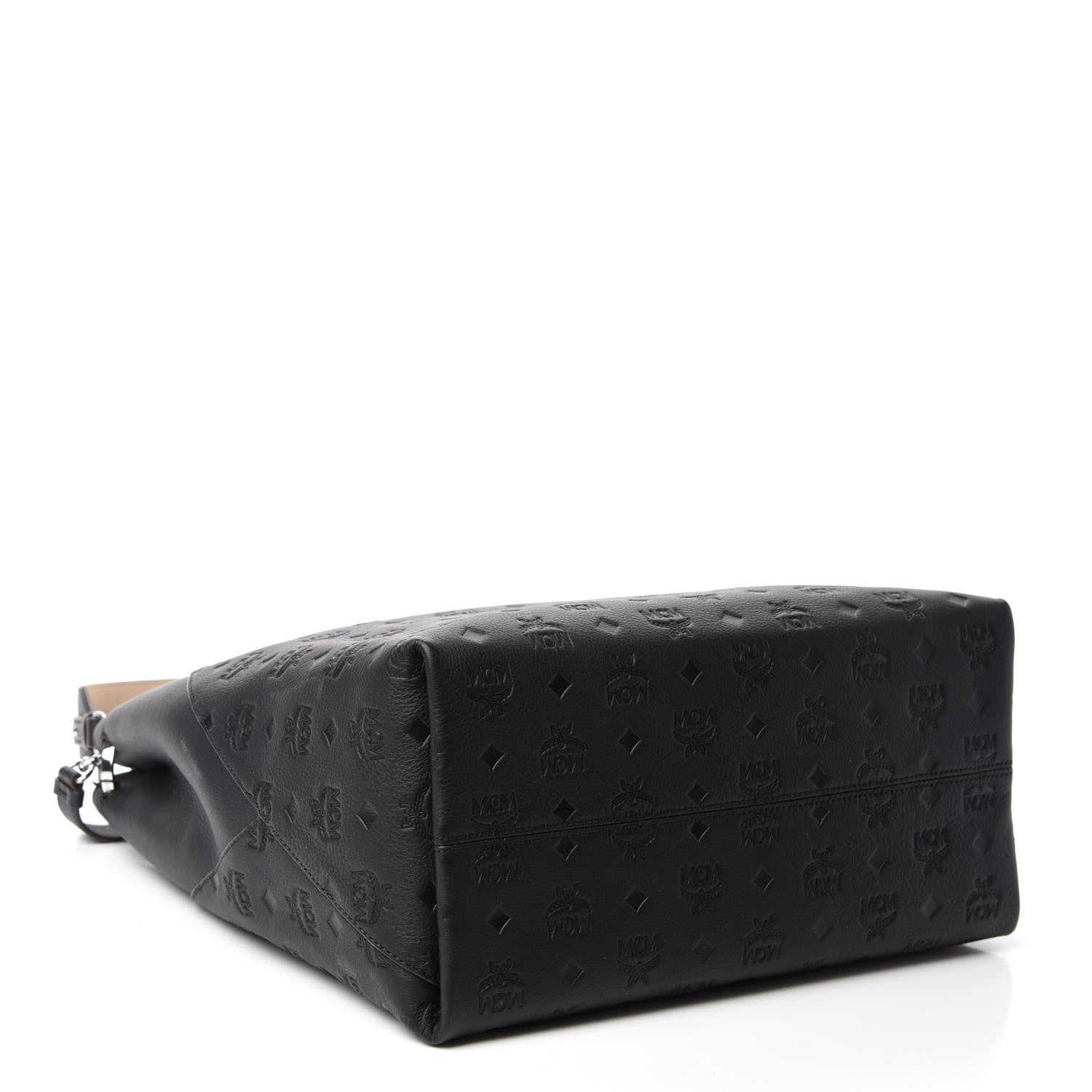 MCM Calfskin Ottomar Large Klara Hobo Black 4 of 11