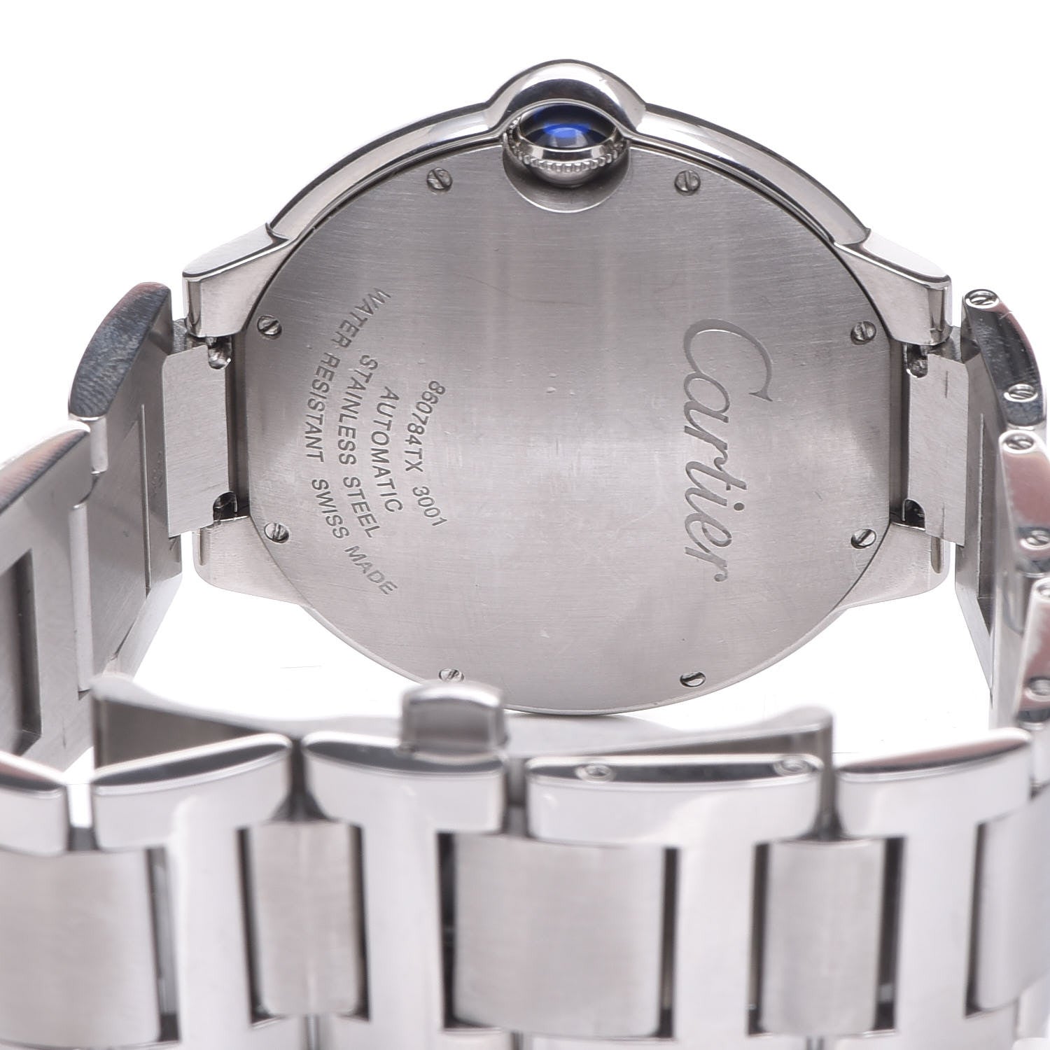 Cartier Stainless Steel 42mm Ballon Bleu De Automatic Watch 5 of 10
