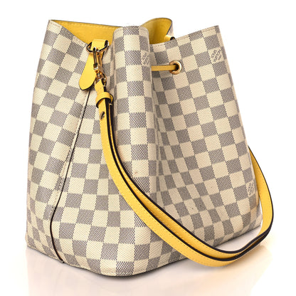 Louis Vuitton Damier Azur Neonoe MM Pineapple 3 of 13