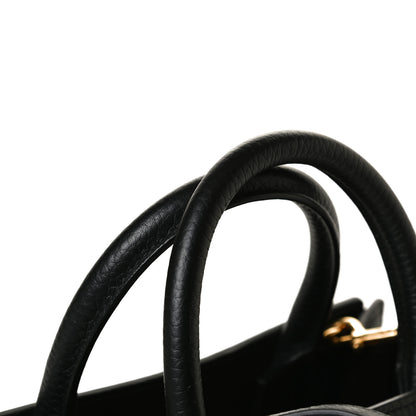 Mulberry Heavy Grain Small Belted Bayswater Tote Black 14 of 15