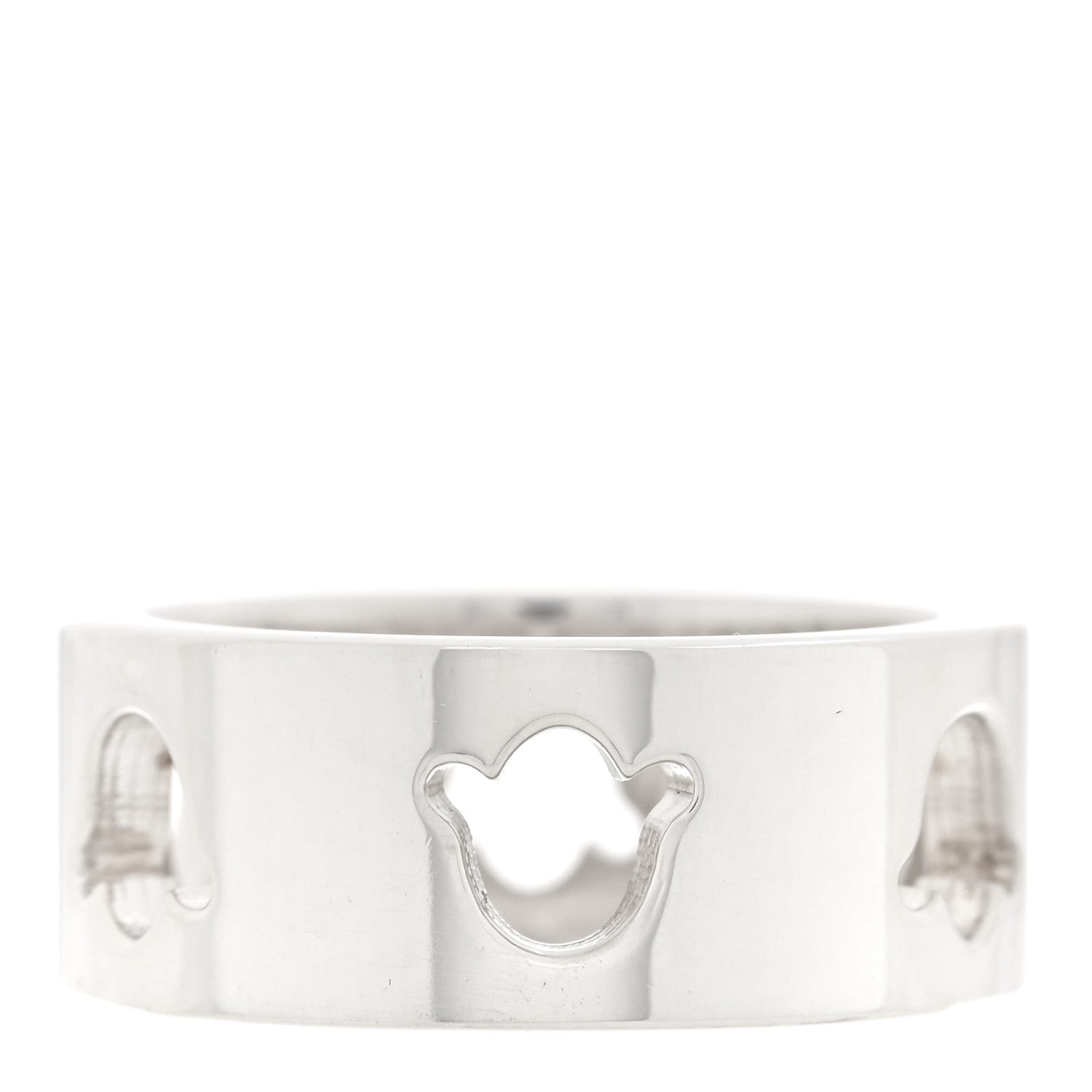 Tiffany Sterling Silver Tulip Band Ring 53 6.25 1 of 4