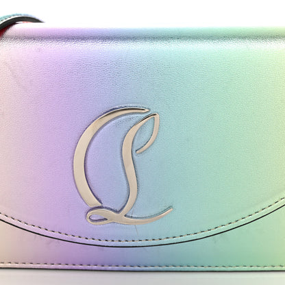 Christian Louboutin Metallic Nappa Loubi54 Crossbody Clutch Multicolor Silver 7 of 11