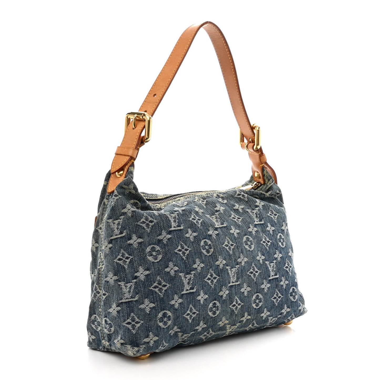 Monogram Denim Baggy PM Blue