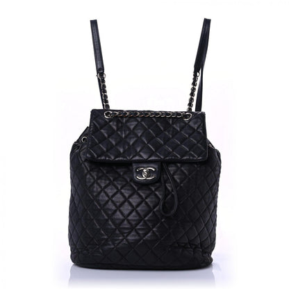 Chanel Lambskin Quilted Large Urban Spirit Backpack Black 1 of 21