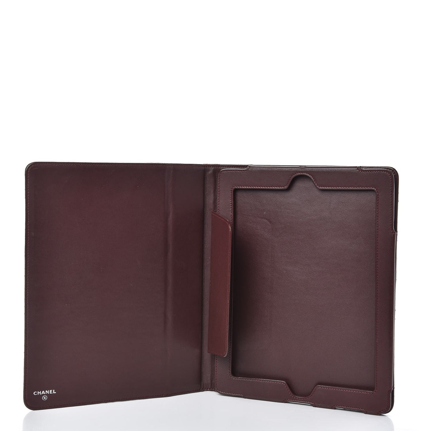 Lambskin Quilted iPad Case Black