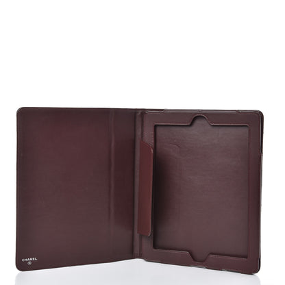 Chanel Lambskin Quilted iPad Case Black 5 of 9