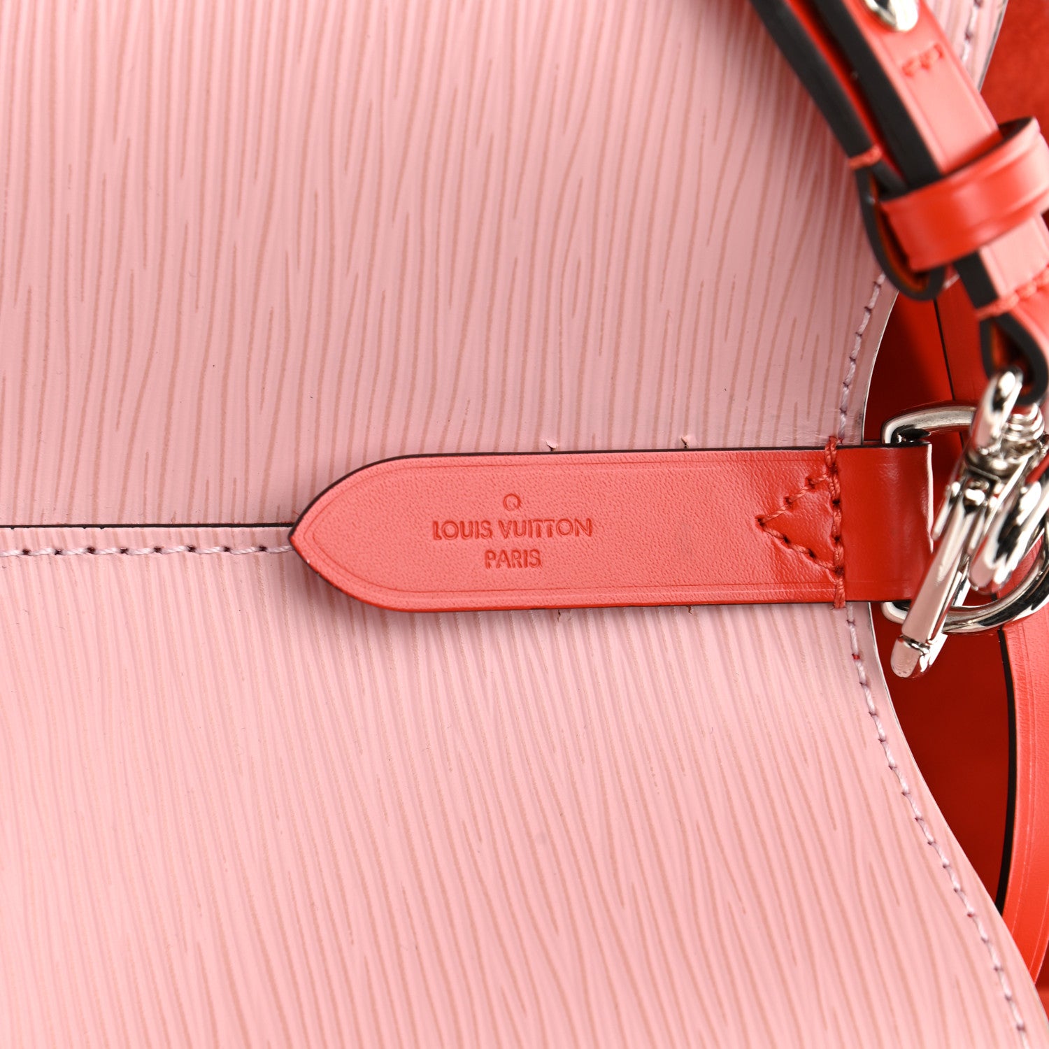 Louis Vuitton Epi NeoNoe Rose Ballerine Orange 6 of 12