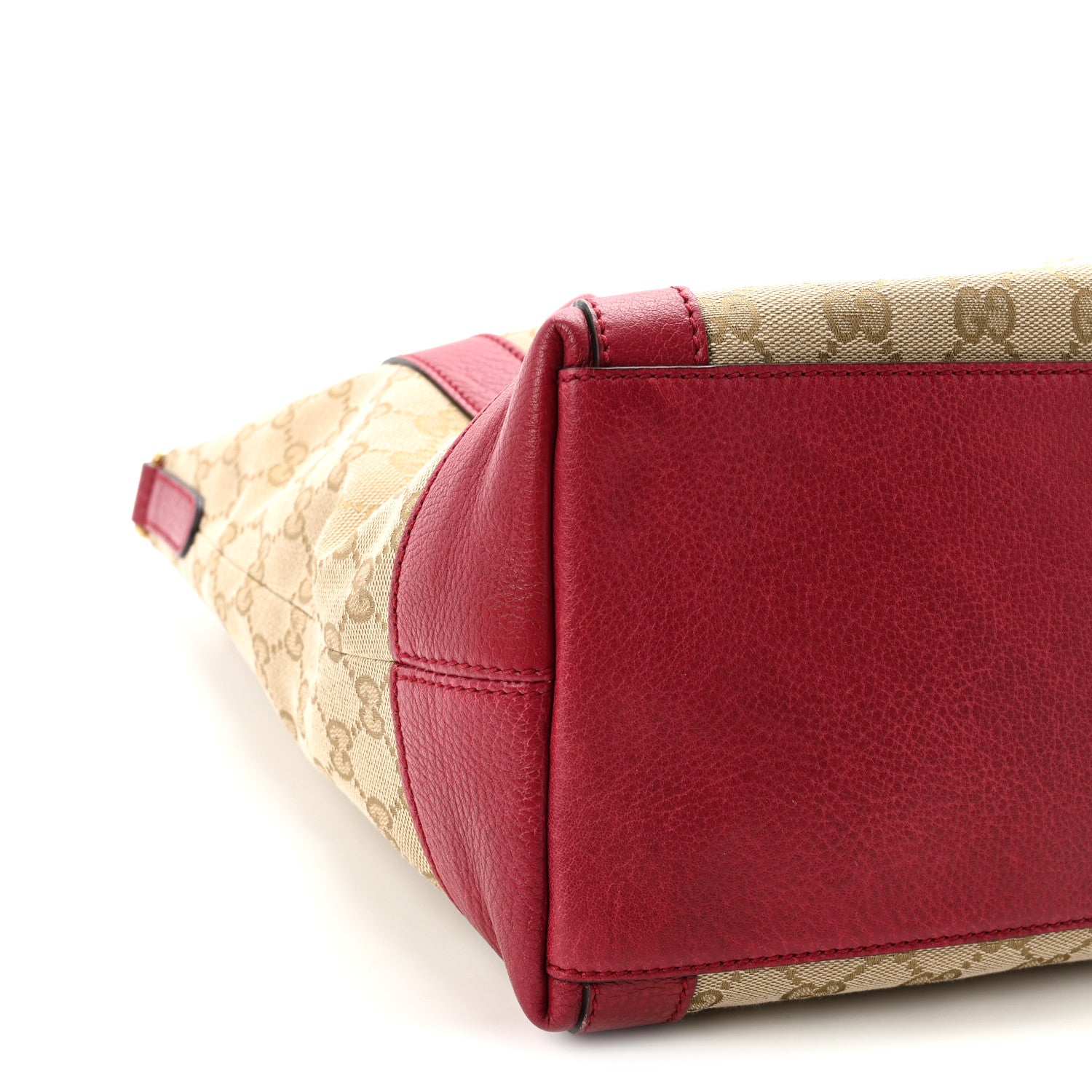 Gucci Monogram Medium Miss GG Top Handle Bag Dark Red 9 of 10