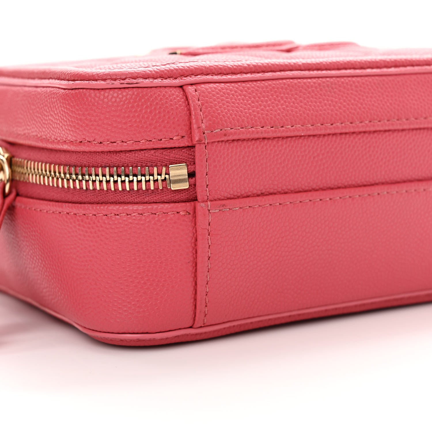 Chanel Caviar Quilted Small CC Filigree Vanity Case Pink 9 of 19
