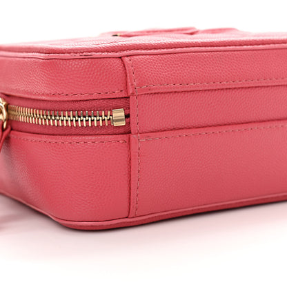 Chanel Caviar Quilted Small CC Filigree Vanity Case Pink 9 of 19