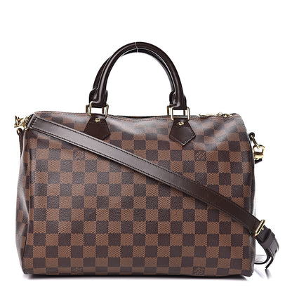 Louis Vuitton Damier Ebene Speedy Bandouliere 30 1 of 10