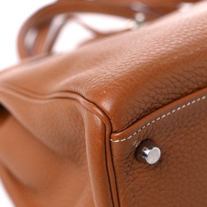 Hermes Togo Kelly Retourne 35 Gold 8 of 16