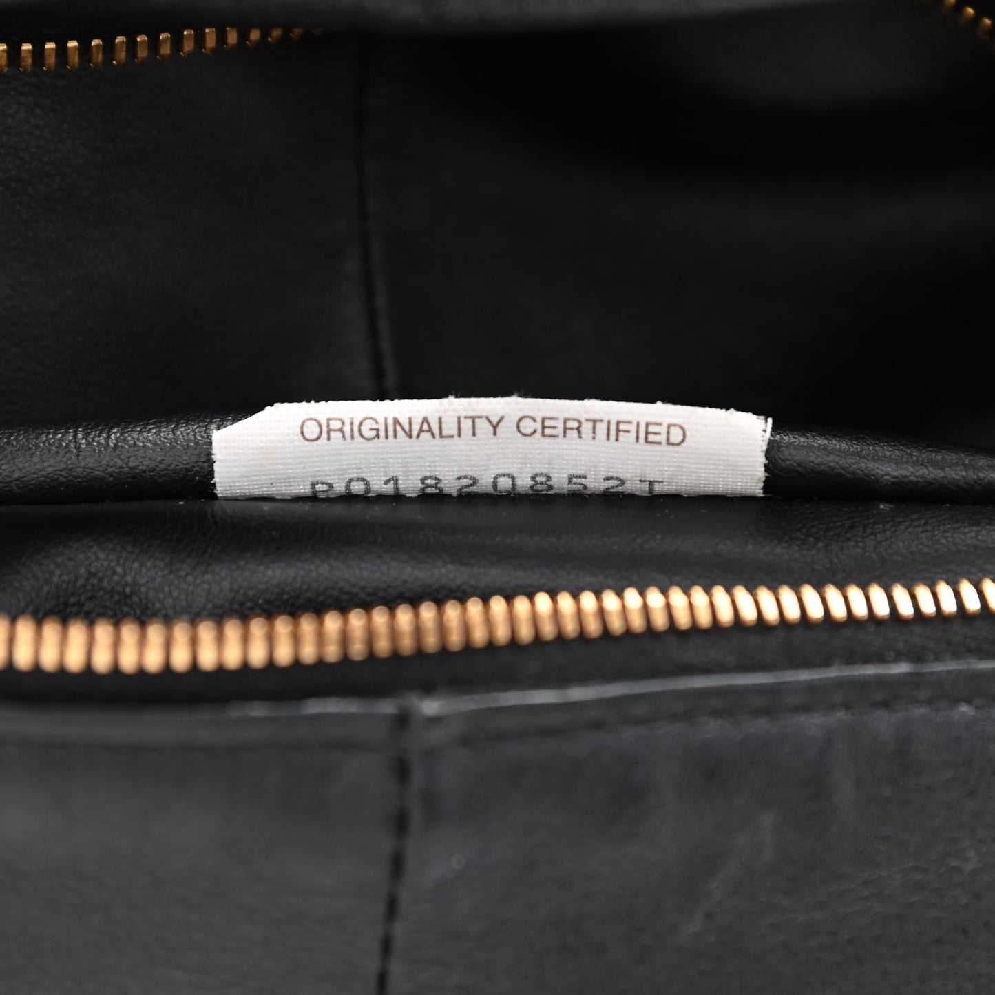 Calfskin Mini Double Knot Bag Black
