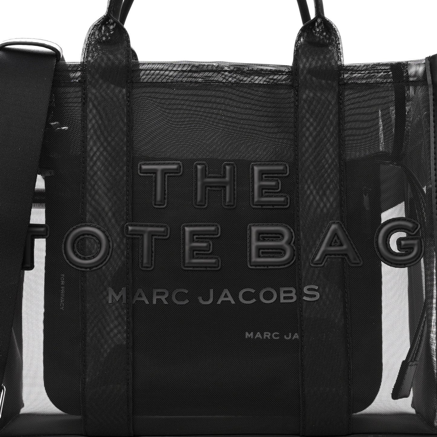 Nylon The Mesh Medium Tote Bag Blackout