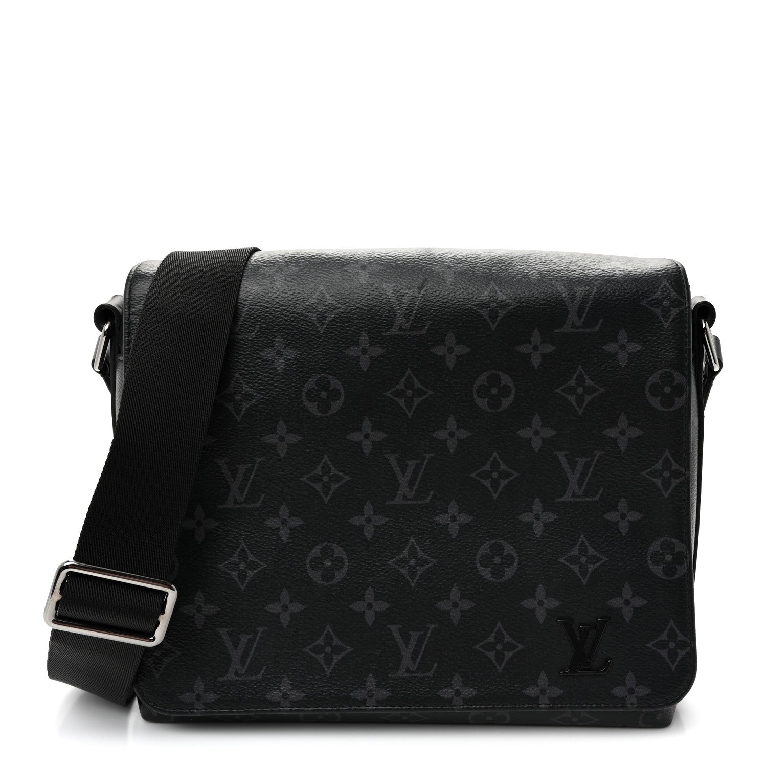 Louis Vuitton Monogram Eclipse District PM Black 1 of 10