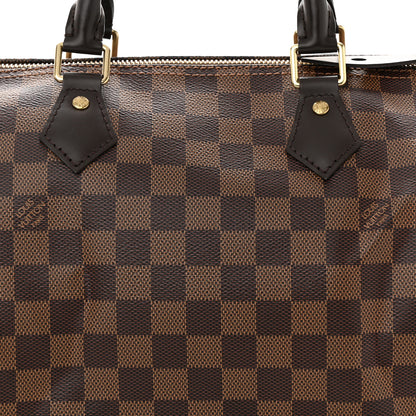 Louis Vuitton Damier Ebene Speedy 30 8 of 12