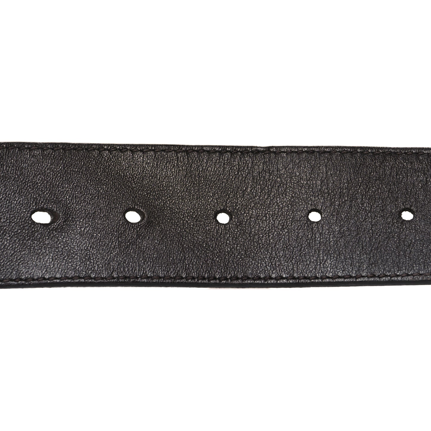 Calfskin Double G 40mm Belt 85 34 Dark Cocoa