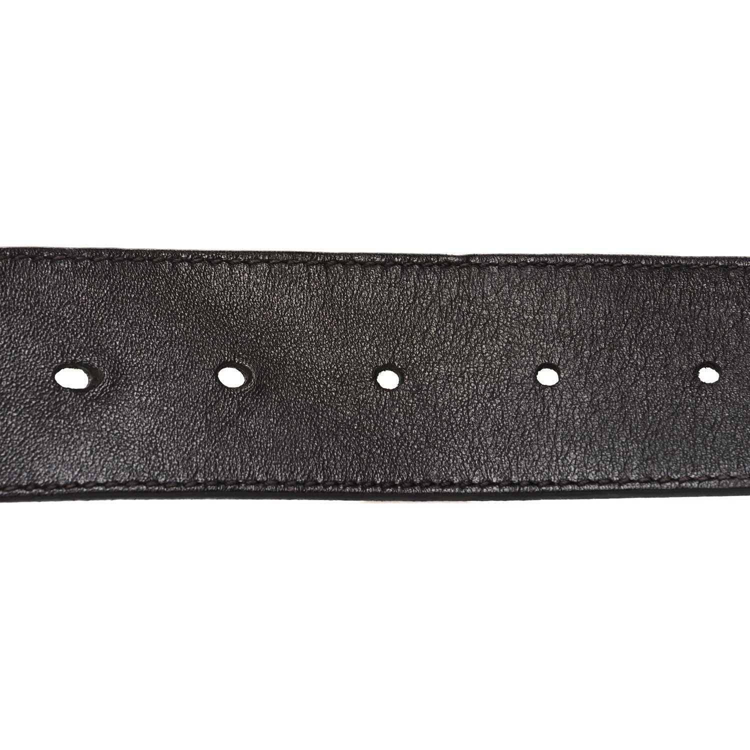 Gucci Calfskin Double G 40mm Belt 85 34 Dark Cocoa 4 of 6
