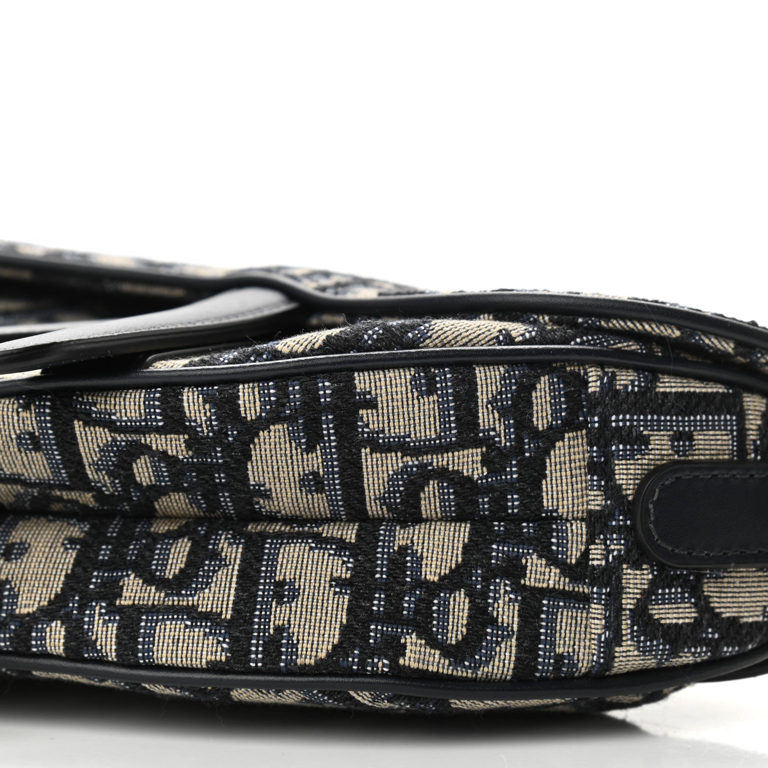 Christian Dior Oblique Mini Saddle Bag Blue 10 of 10