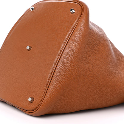 Hermes Barenia Faubourg Picotin Lock 22 MM Fauve 9 of 10