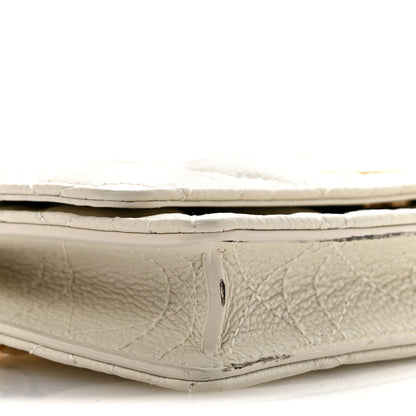 Christian Dior Supple Calfskin Caro Pouch with Chain Latte 9 of 15