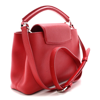 Louis Vuitton Taurillon Capucines BB Rubis 3 of 9