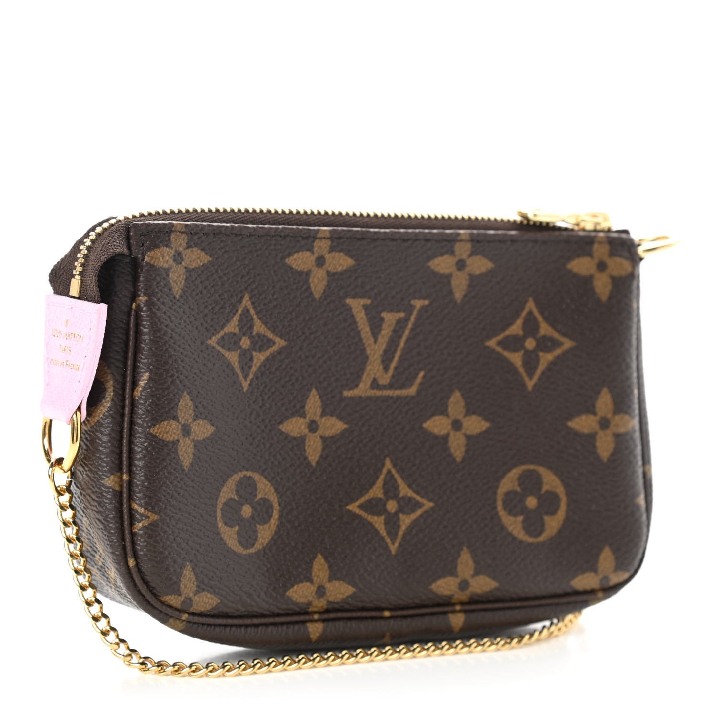 Monogram 2021 Christmas Animation Japanese Garden Mini Pochette Accessories Wisteria Pink